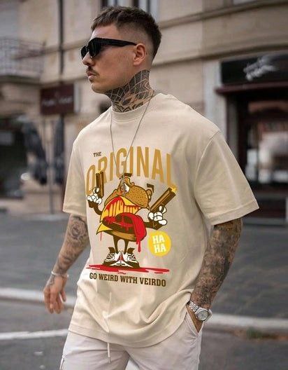 Oversized T shirt Oversize t-shirt mens - Crazy Bee- ORIGINAL