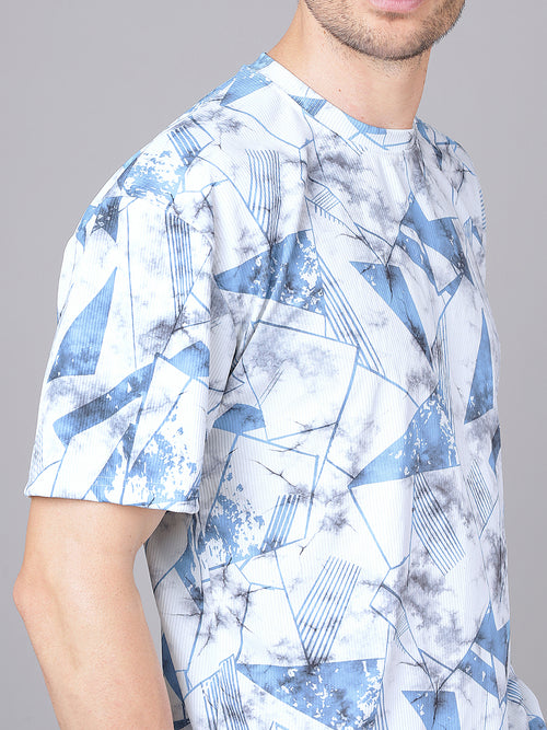 Blue t-shirt for men - MavinClub Crazybee