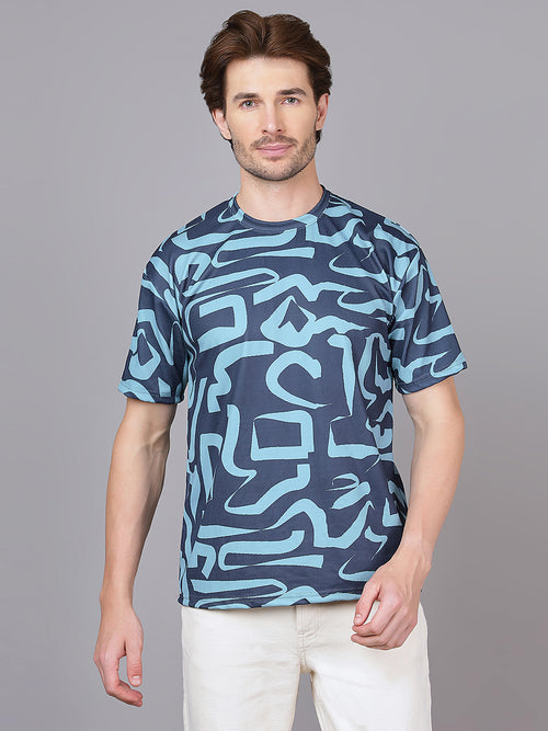 Grey, Navy t-shirt for men - MavinClub Crazybee