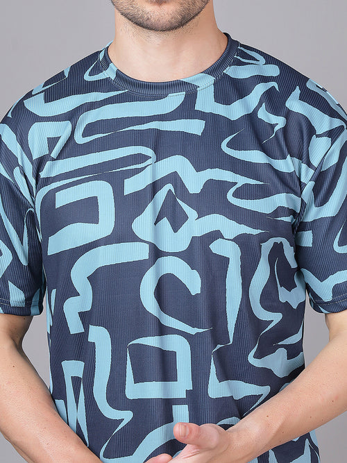 Grey, Navy t-shirt for men - MavinClub Crazybee