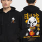 Oversized T shirt Mens Backprinted HOODIES - RedPanda