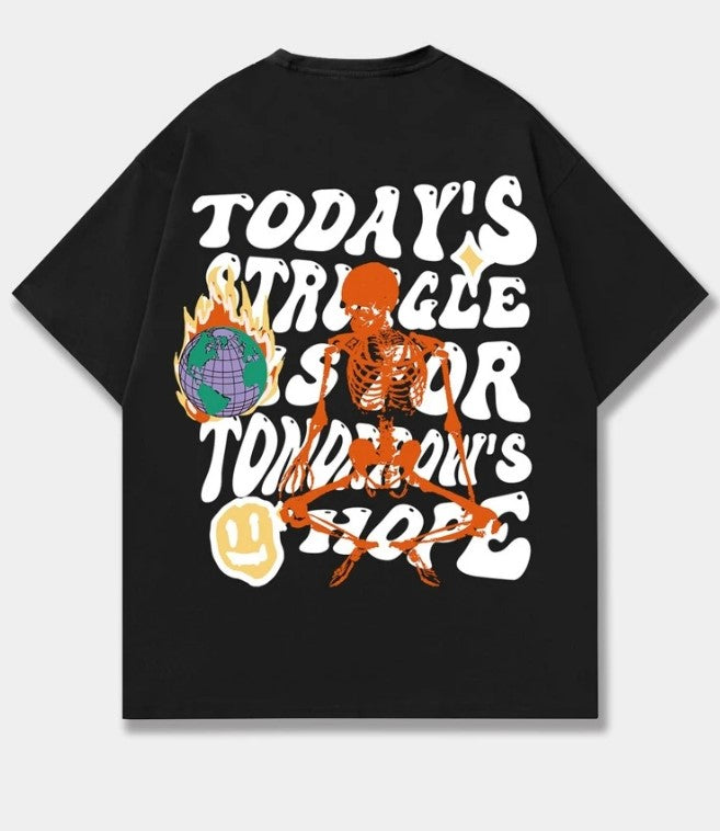 Oversized T shirt - White Stronger