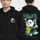 Oversized T shirt Mens Backprinted HOODIES - PandaCool