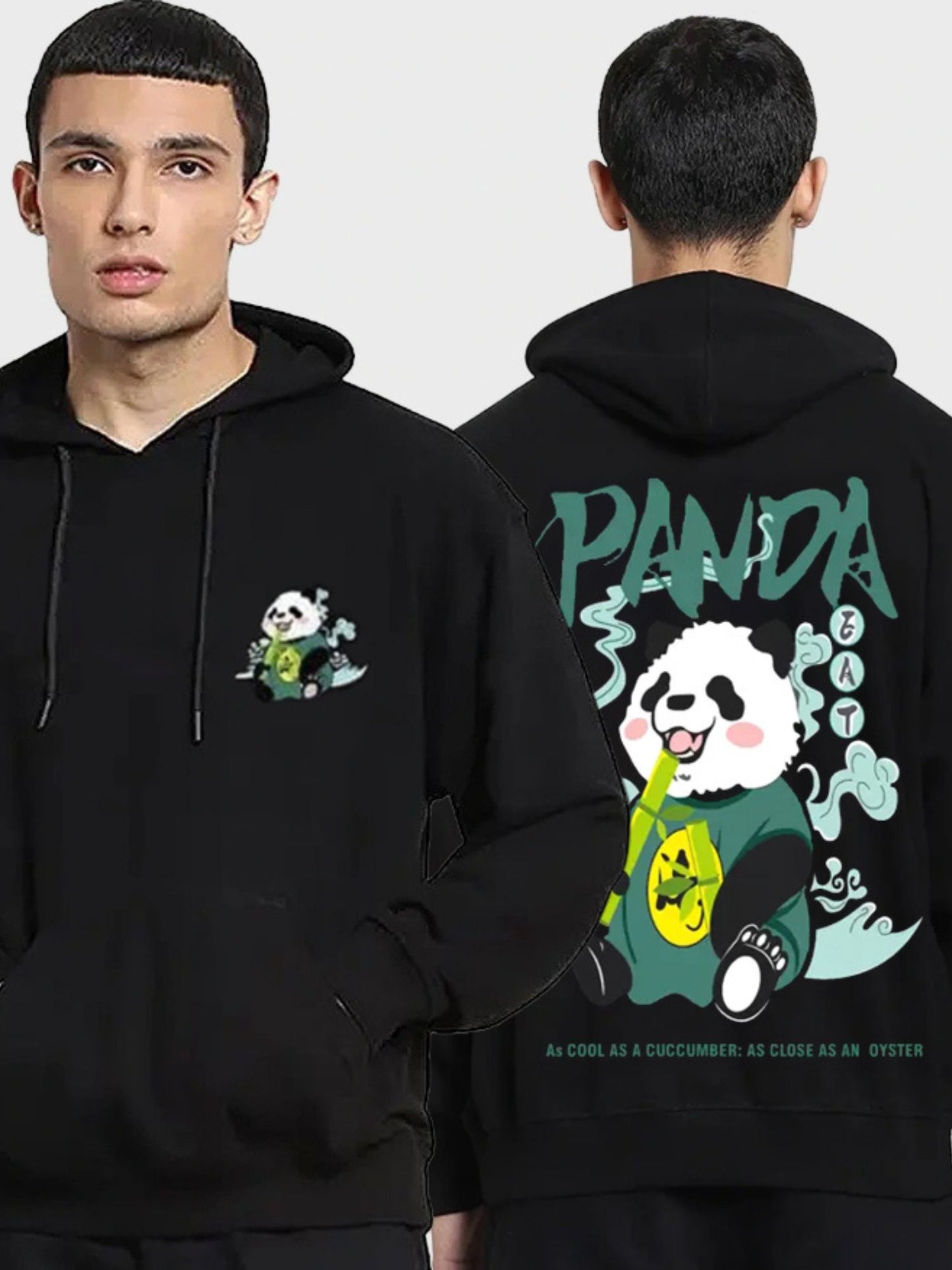 Mens Backprinted HOODIES - PandaCool