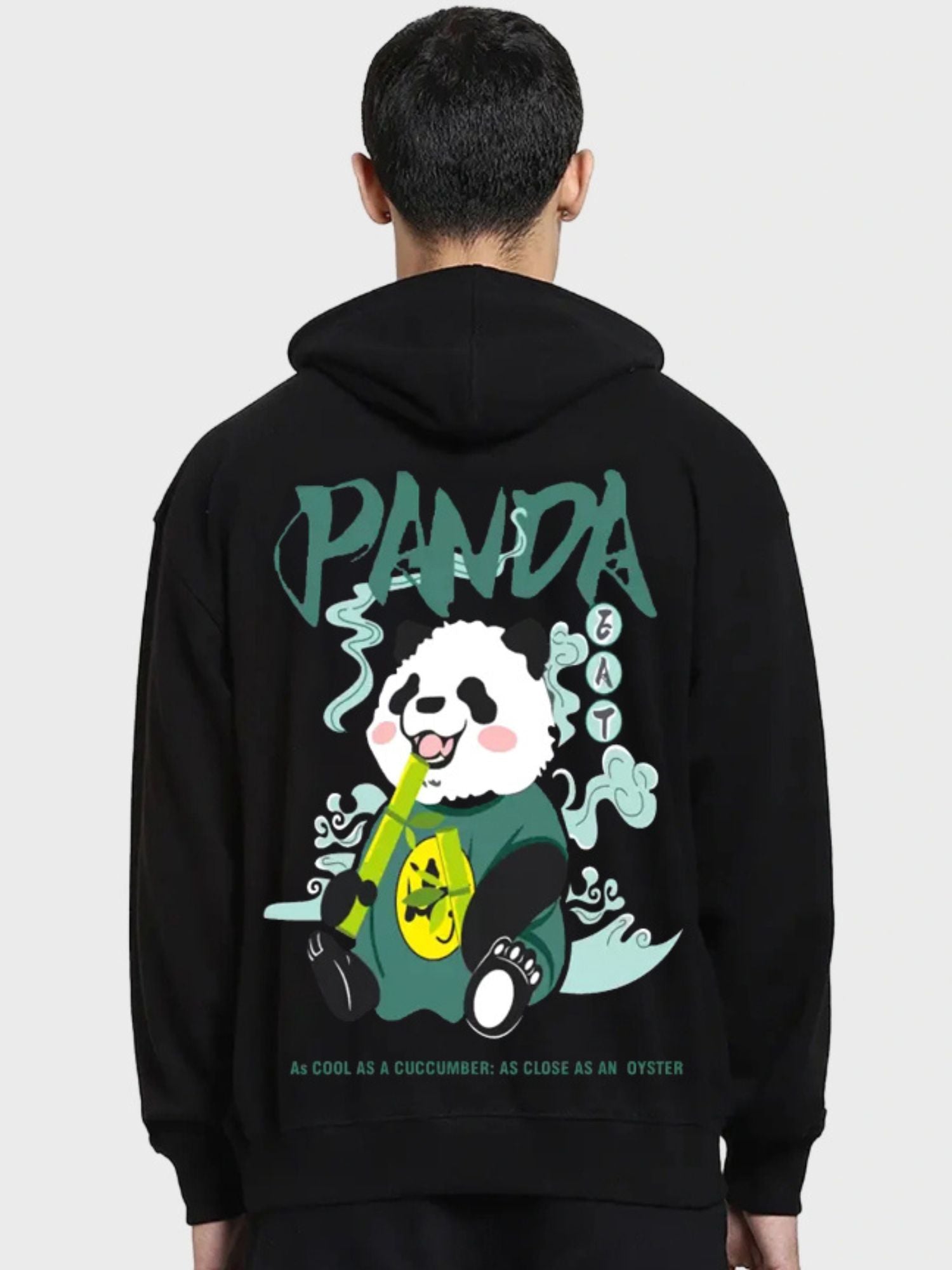 Mens Backprinted - PandaCool HOODIE