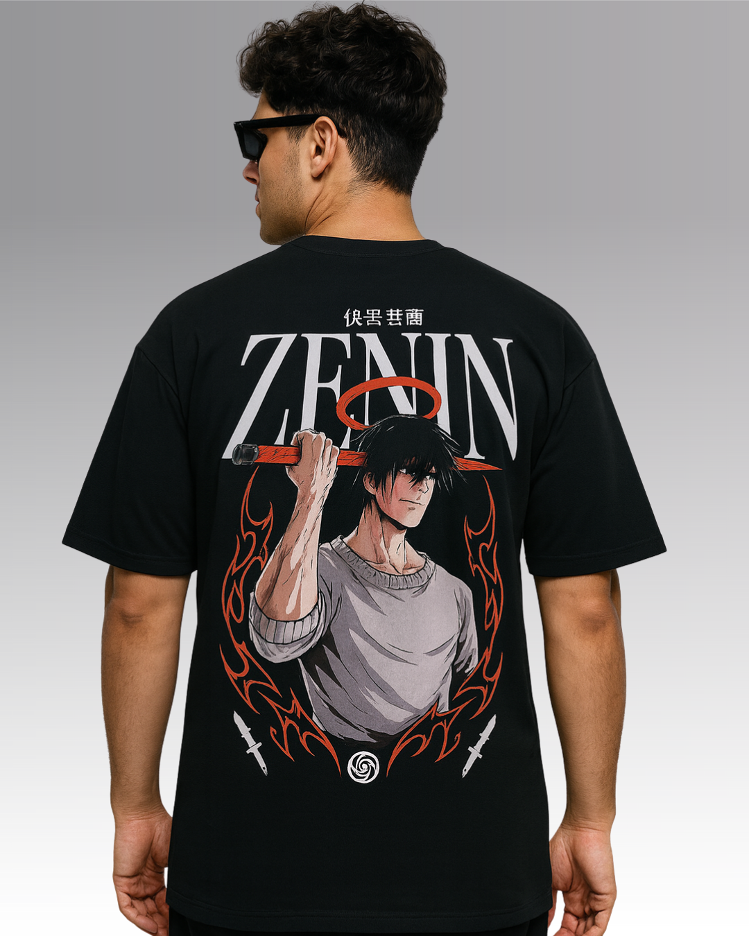 Crazybee <> Backprint Drop shoulder <> TOJI