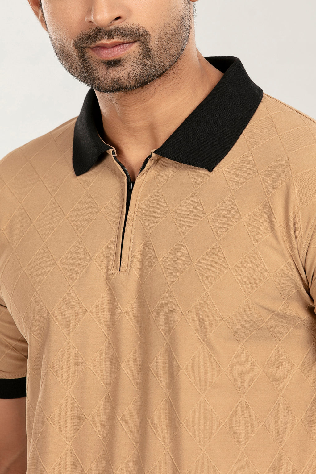 Pack of 2 Polo (Citizen Brown Contrast & Beige Dimond Contrast) - Deal