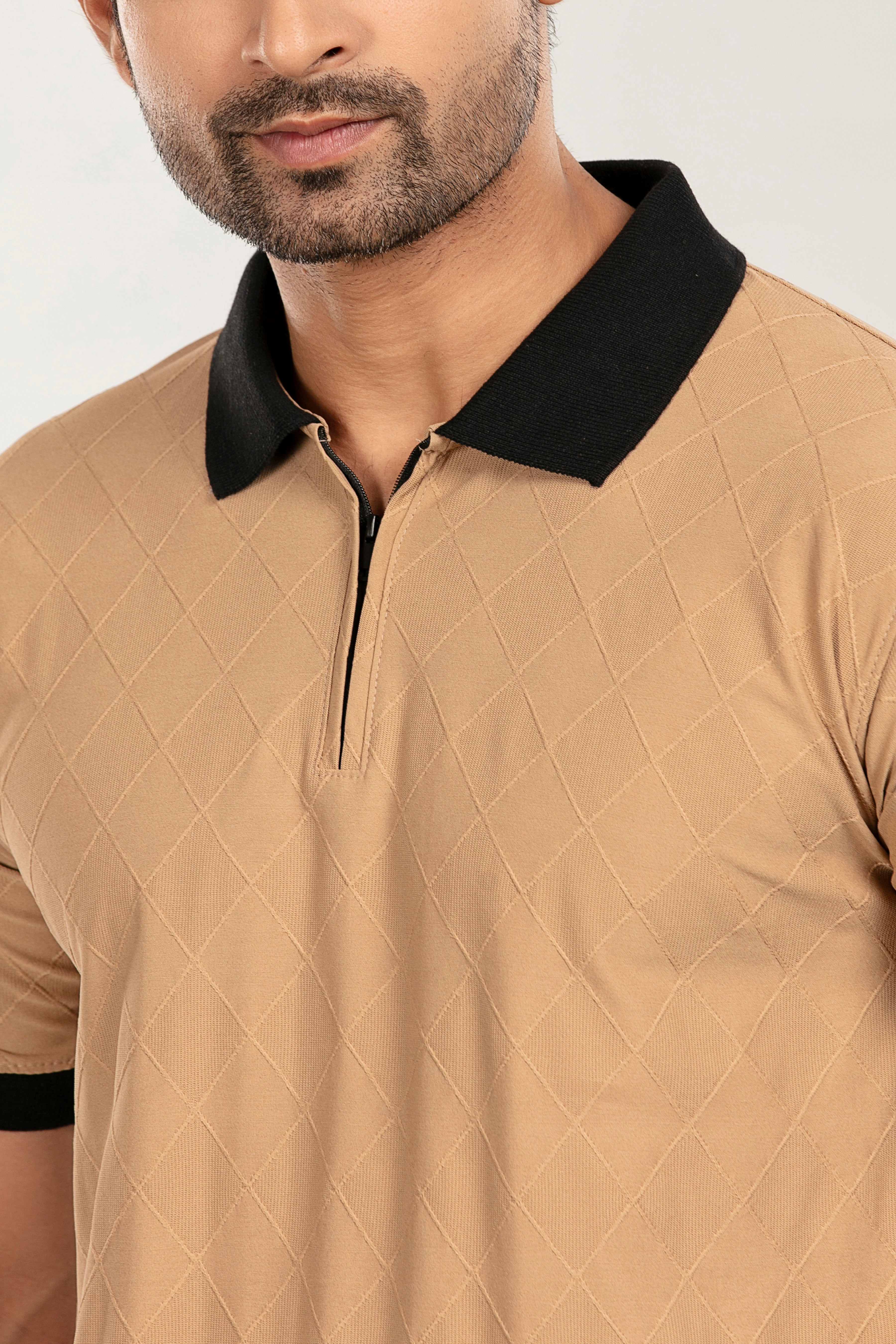 Pack of 2 Polo (Citizen Brown Contrast & Beige Dimond Contrast) - Deal