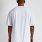 Plain tshirt men-CrazyBee-Plain White