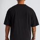 Oversized T shirt Plain t-shirt - Crazy Bee- Plain Black