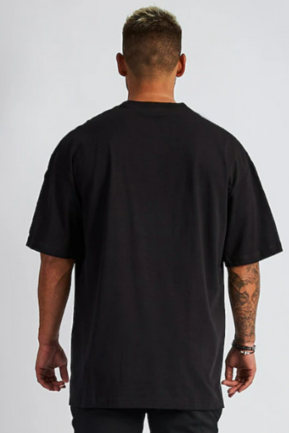 Plain t-shirt - Crazy Bee- Plain Black