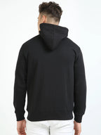 Crazybee<> Zipper BLACK Hoodie