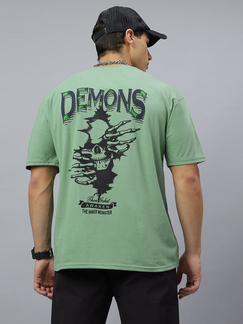 backprint t-shirt for men - MavinClub
