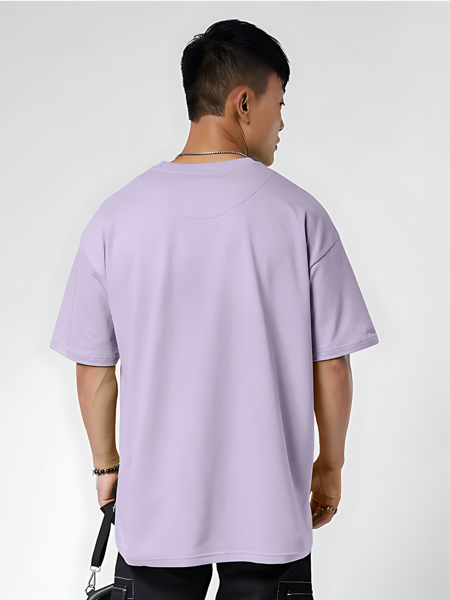 Plain Tshirt mens - Crazybee - Plain Lavender