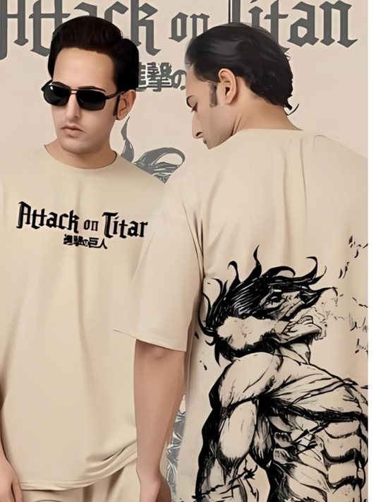 Back print tshirt - Crazybee - AttackofTitan