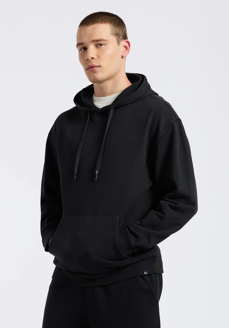 Crazybee  Fleece Hoodie For men > Plain Black Hoodie