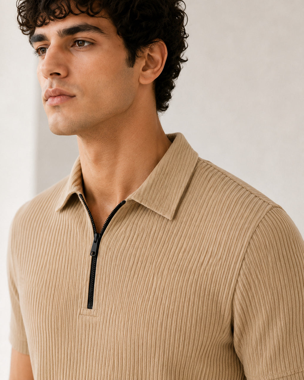 Crazybee _ Zipper Polo-