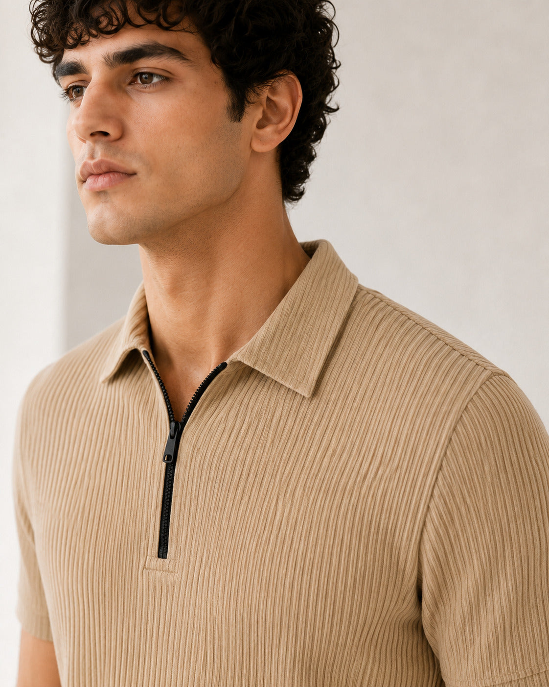 Crazybee _ Zipper Polo-