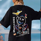 Oversized T shirt graphic oversized tees men - Dangerous