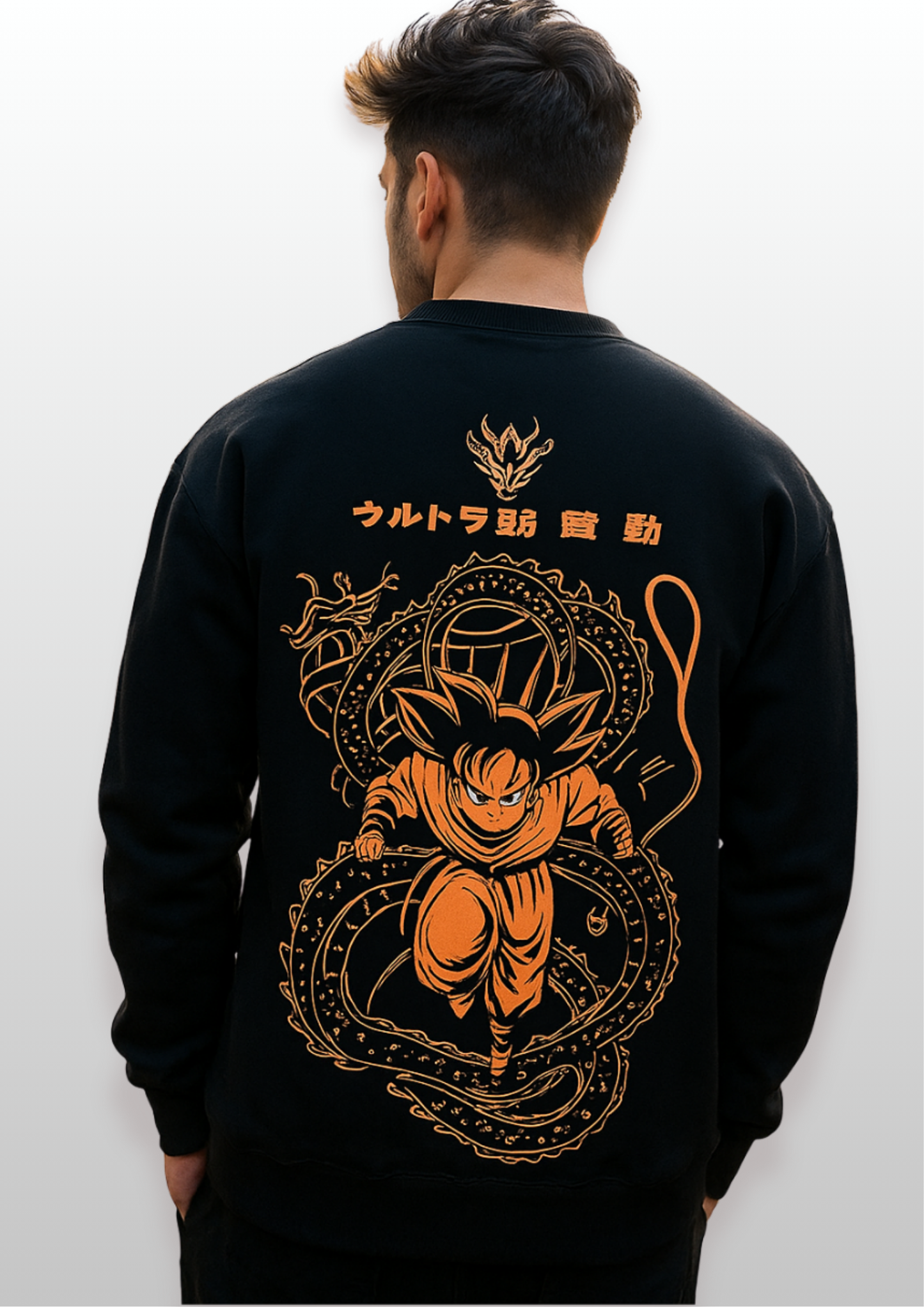 CrazyBee Back Printed <> GOKU Sweatshirt