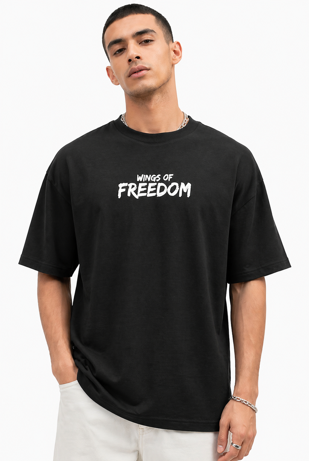 Pack of 2 Tshirt - ( Wings of Freedom & Lunar) ß Deal