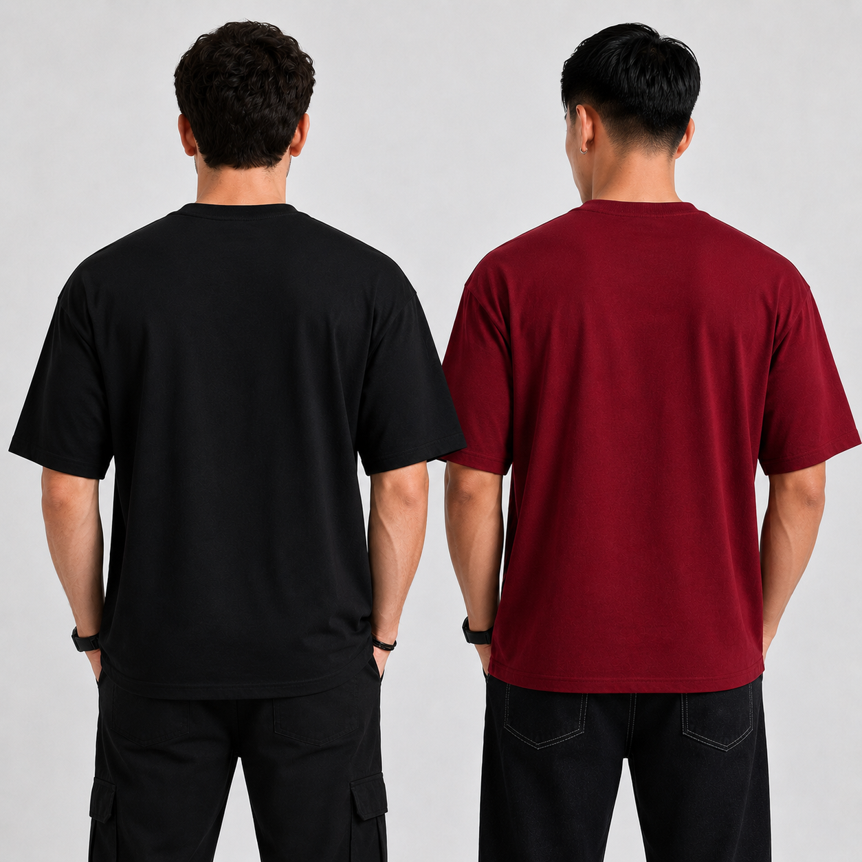 Pack of 2 T-shirt - Causal & Mar_California - Deal