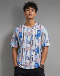 Cotton Rib <> BLUE RETRO PATCH