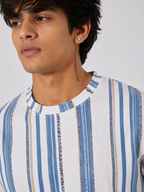 Cotton Rib <> Blue Line