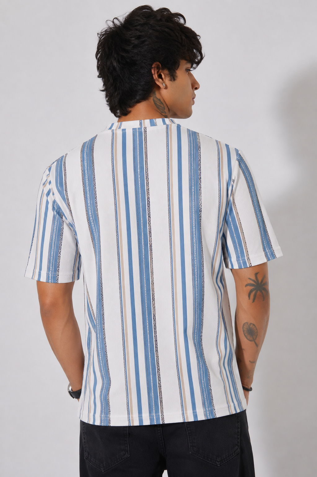 Cotton Rib <> Blue Line