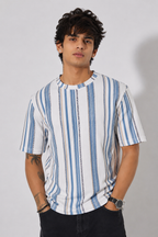 Cotton Rib <> Blue Line