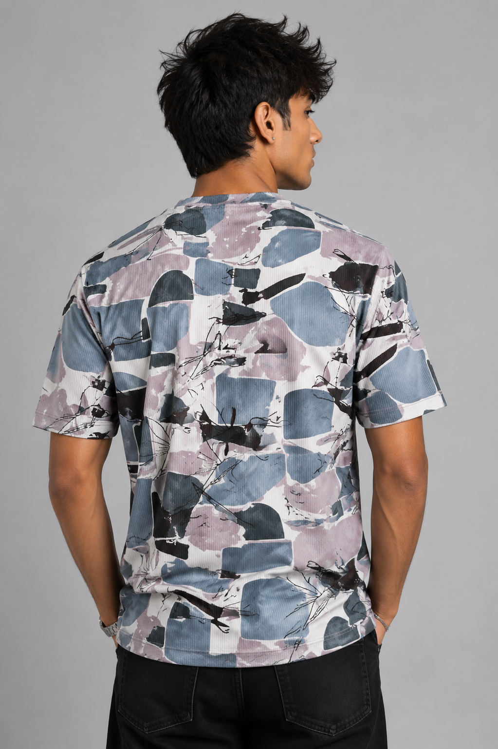 Cotton Rib <> Stone Flow