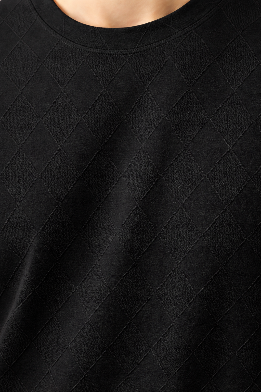 Crazybee<> Diamond Texture _Black