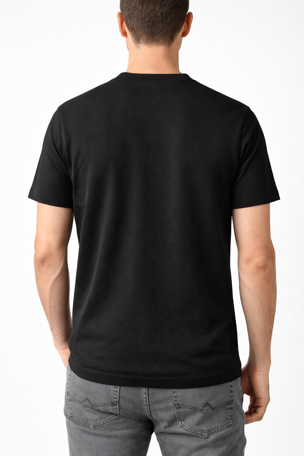 Crazybee<> Diamond Texture _Black