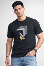 Crazybee <> Tshirt_ Black Causal