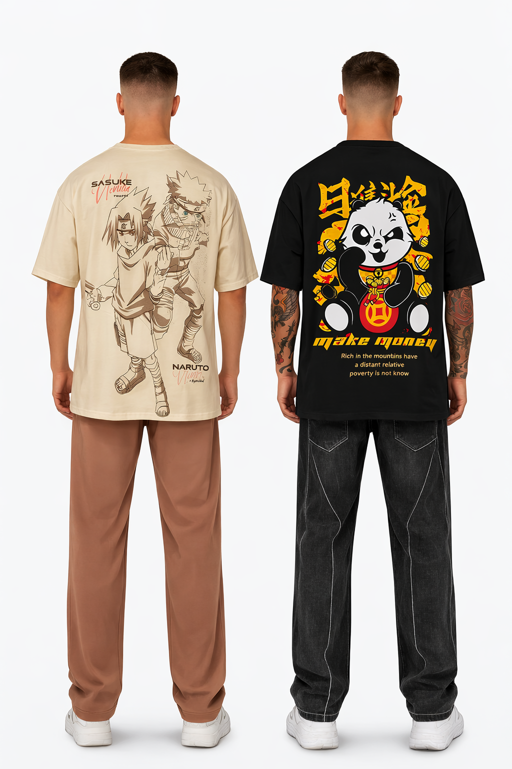 CRAZYBEE <> PACK OF 2 - Sasuke + Red Panda