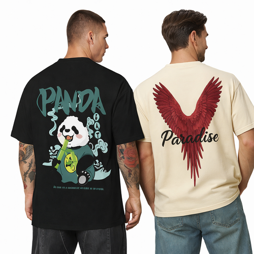 Pack of 2 Off White t-shirts combo for men - MavinClub
