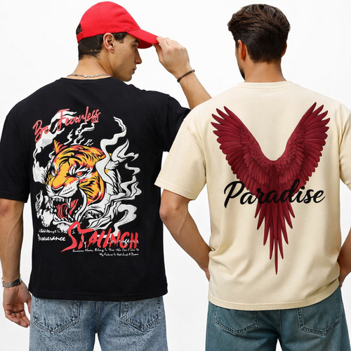 Pack of 2 t-shirts combo for men - MavinClub