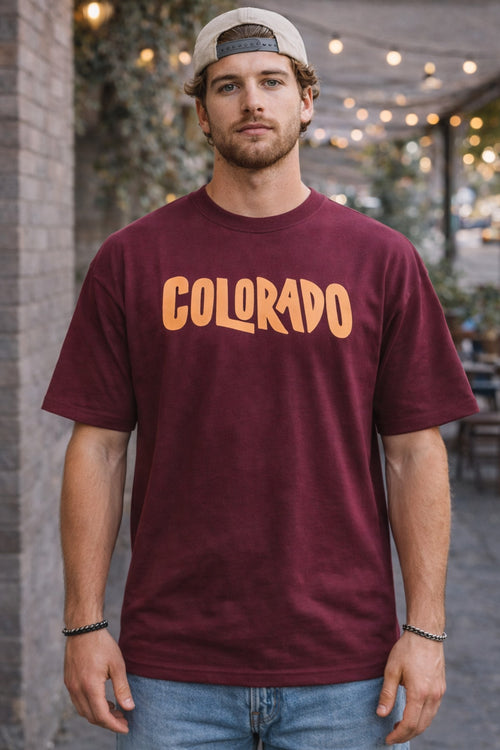 Maroon t-shirt for men - MavinClub Crazybee