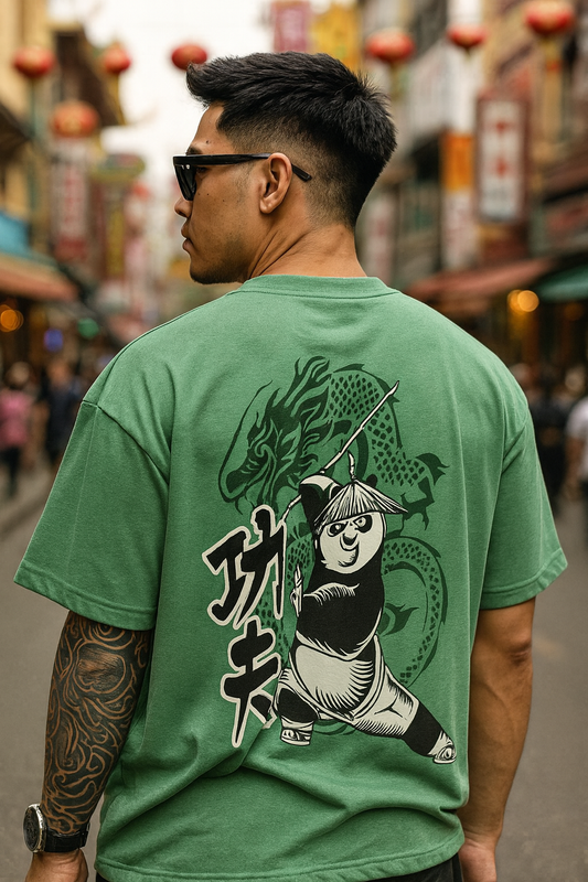 Crazybee Oversize Tshirt -Pista Panda