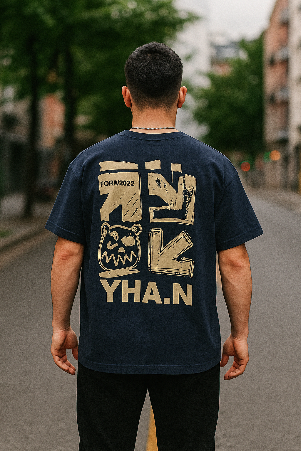 Navy Blue  YHAN