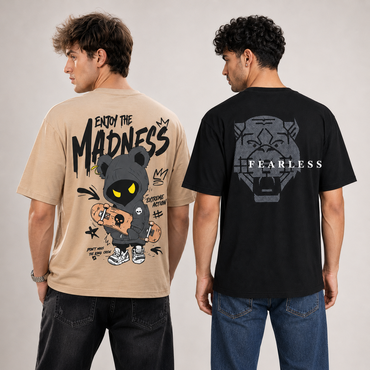 CRAZYBEE<> Pack Of 2 -{Bei_Madness & Bull Fear}