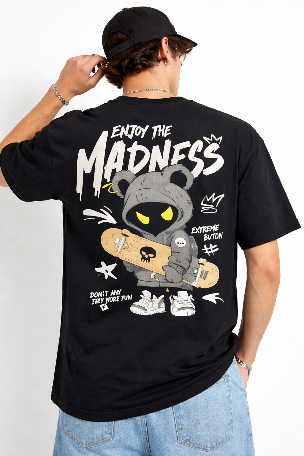 Crazybee <> Backprint _Black Madness Black