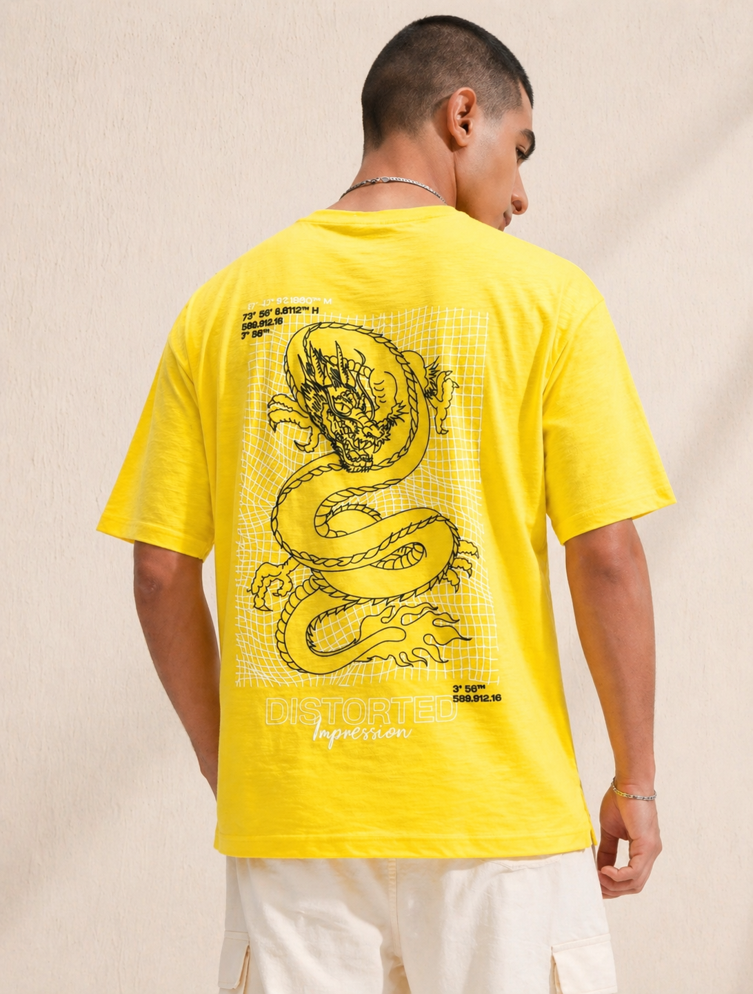 CRAZYBEE<> Pack Of 2 T-shirt- {Pista Panda & Yellow Dragon}