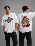 Pack of 2 Tshirt- Head Bear & Take Risk