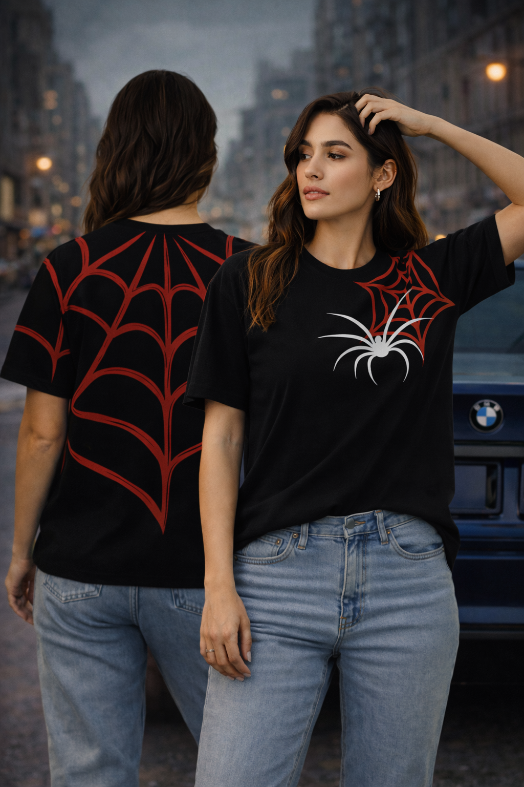 Oversized tshirt Spider