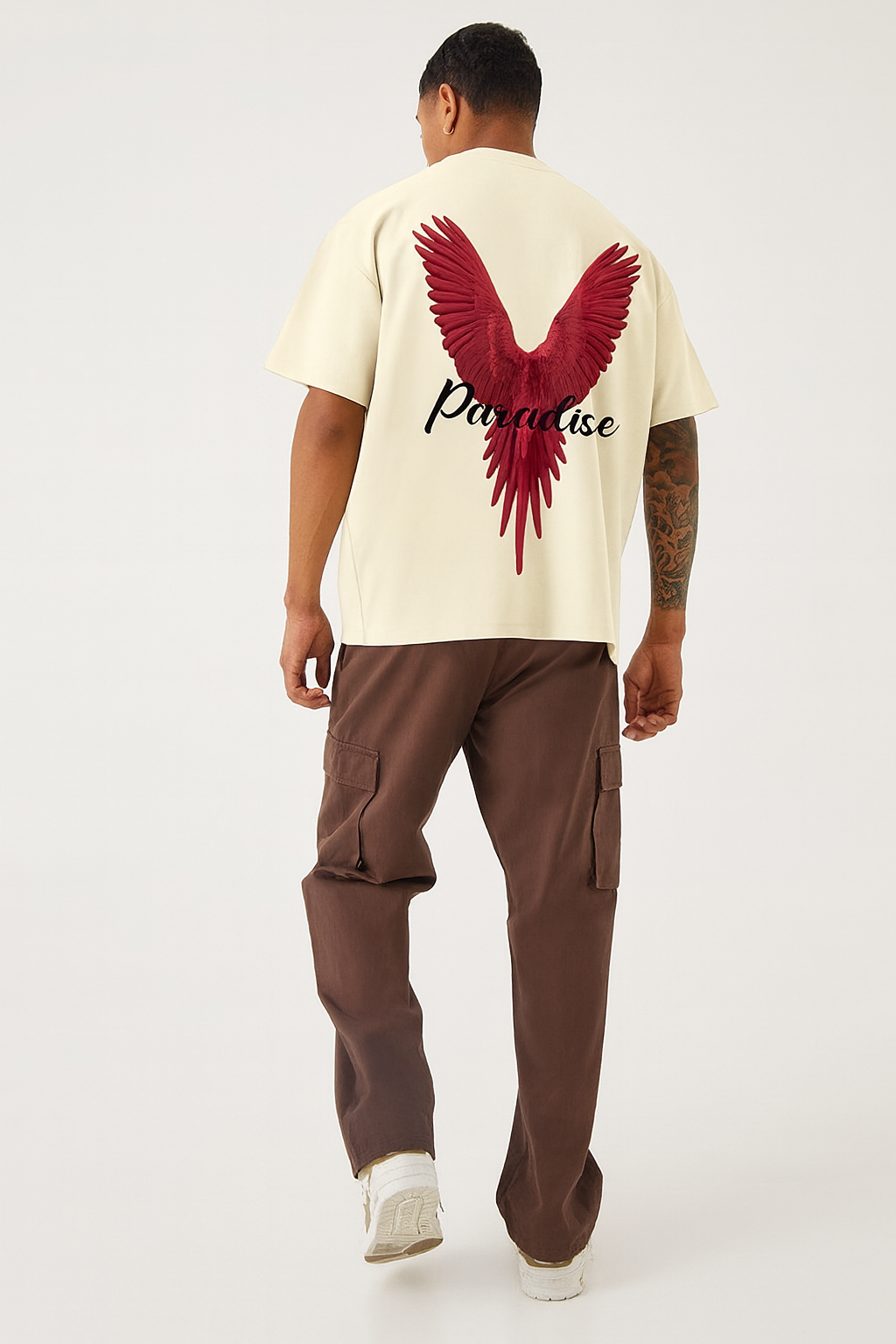 Pack of 2 <> Bull Feareless + Paradise (Off White)