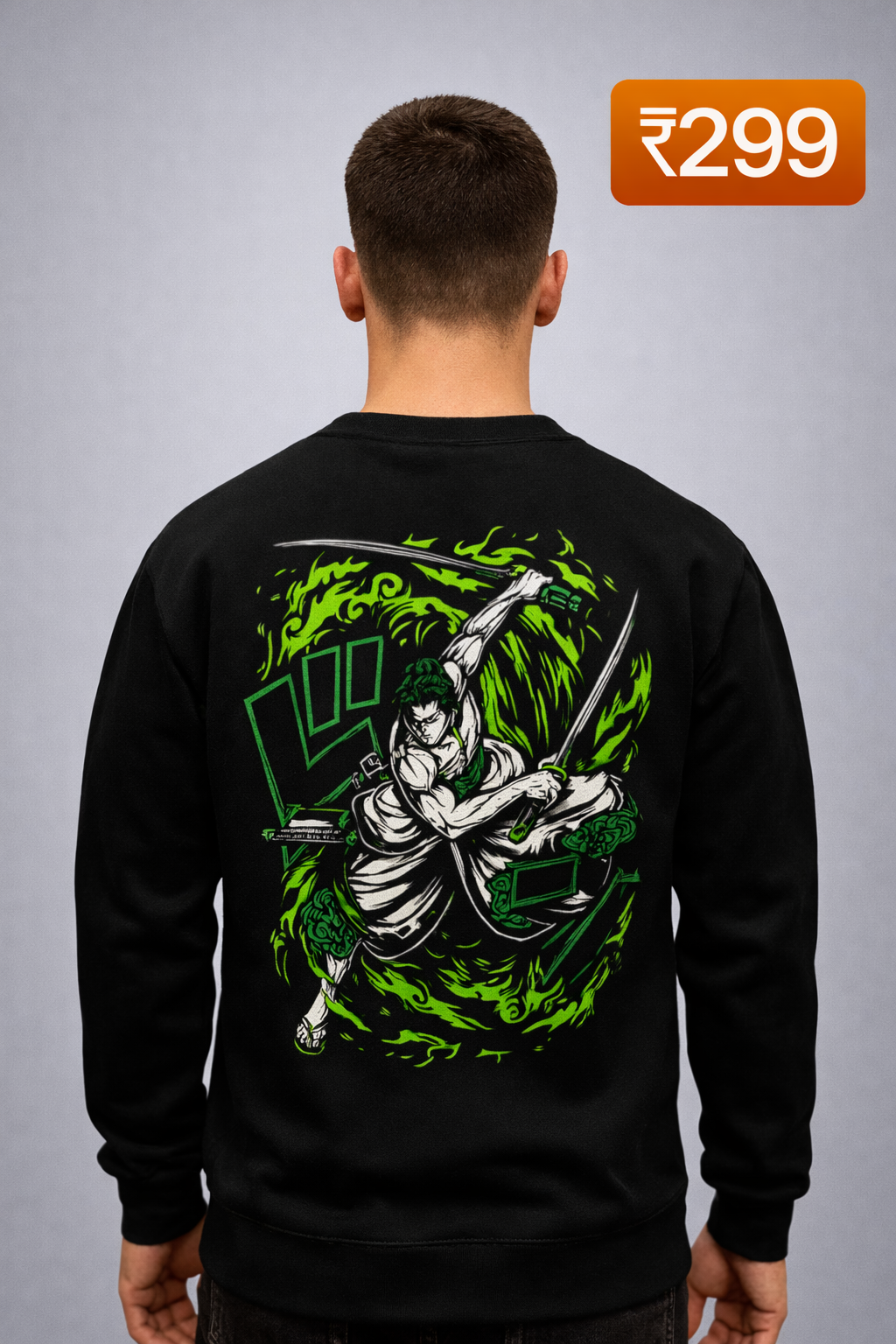 Crazybee Back Print <> ZORO Sweatshirt