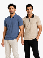 Pack of 2 Blue Diamond Self & Citizen OffWhite Contrast  - Deal
