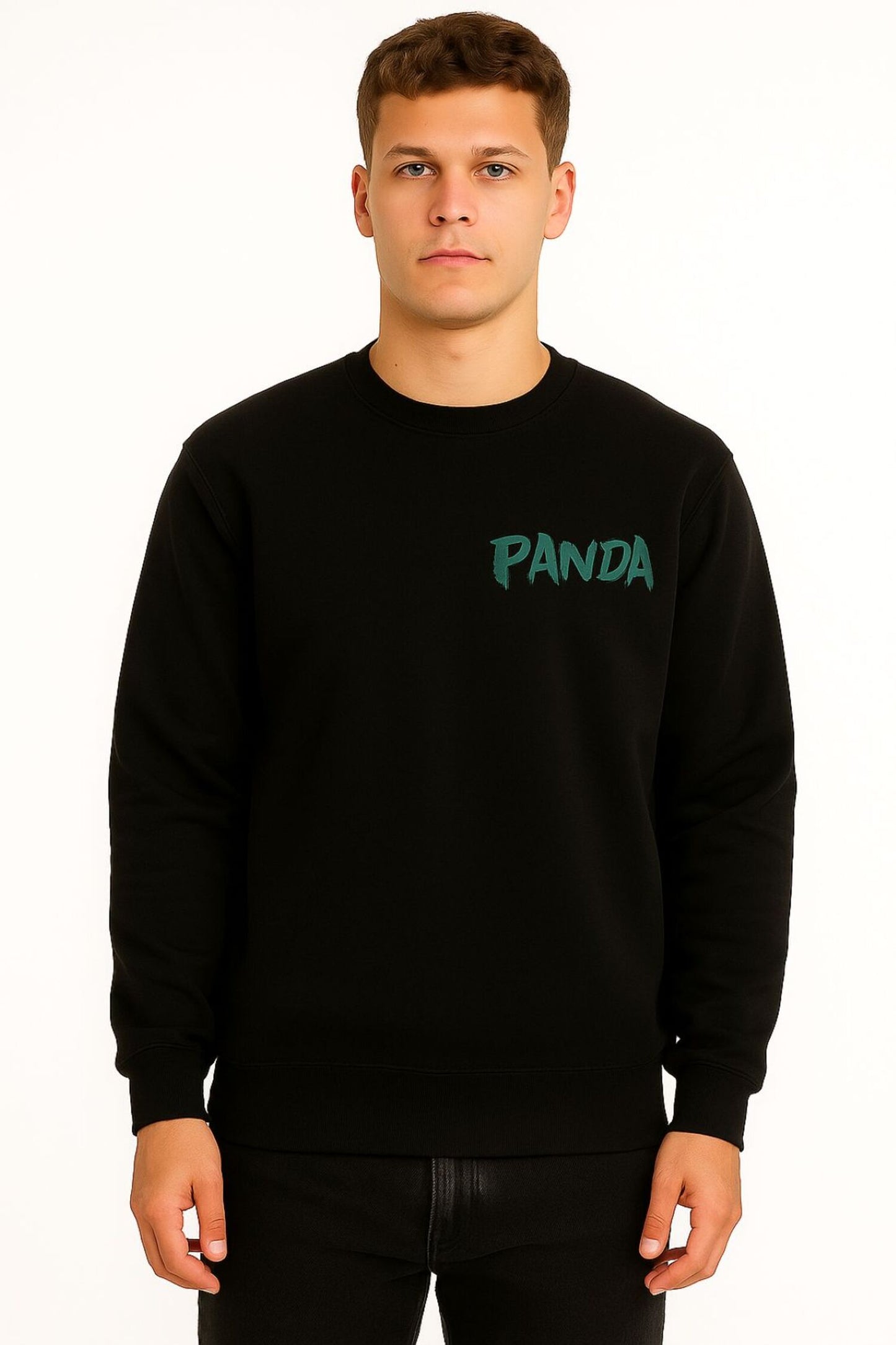 CrazyBee Back Printed <> Panda Cool Sweatshirt ZOP