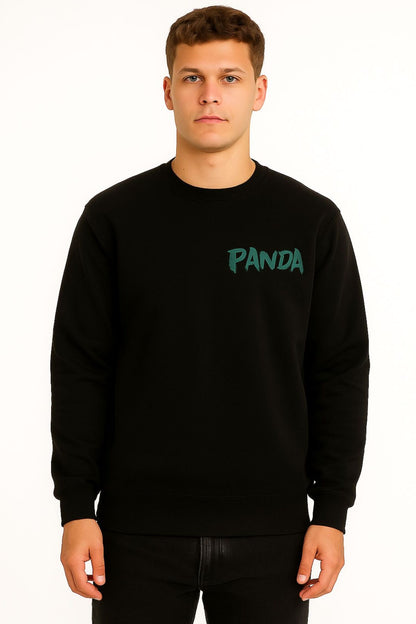 CrazyBee Back Printed <> Panda Cool Sweatshirt ZOP